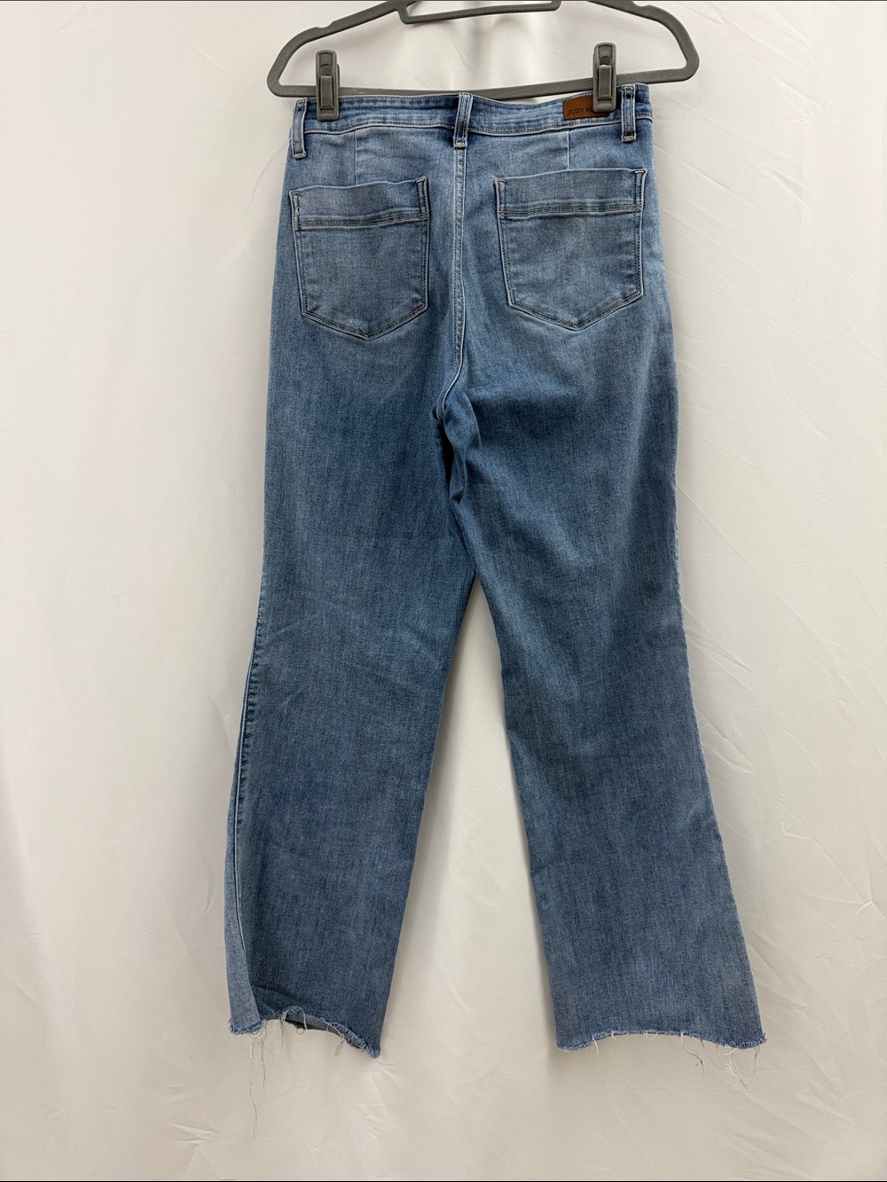 Judy Blue Light Wash High-Rise Wide Leg Jeans - Picture 5 of 5